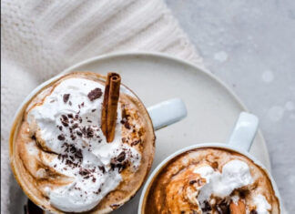 Healthy Gingerbread Hot Chocolate Healthy Gingerbread Hot Chocolate