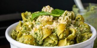 Easy Broccoli Pesto Pasta