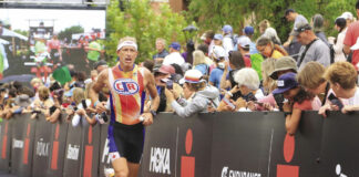Cal Zaryski IRONMAN 70.3 World Title Holder Running