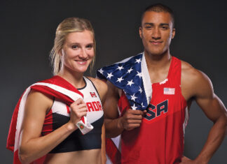 Let the Games Begin, Eh Brianne Theisen-Eaton and Ashton Eaton