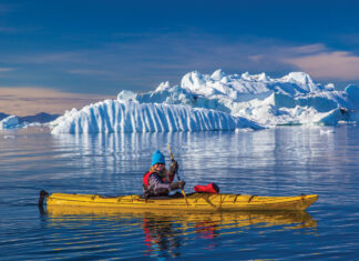 How to Experience Adventure Debra Corbeil kayaking in Antarctica