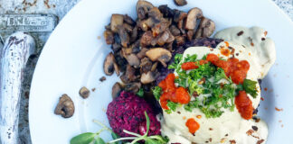 Wild Mushroom Forbidden Rice Risotto